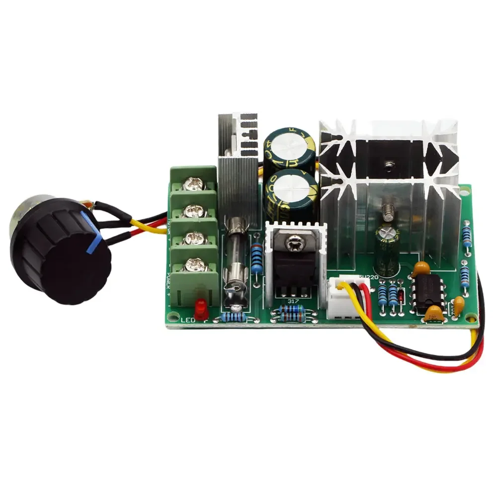 DC10-60V Motor Speed Control PWM Motor Speed Controller Switch 20A Current Voltage Regulator High Power Drive Module