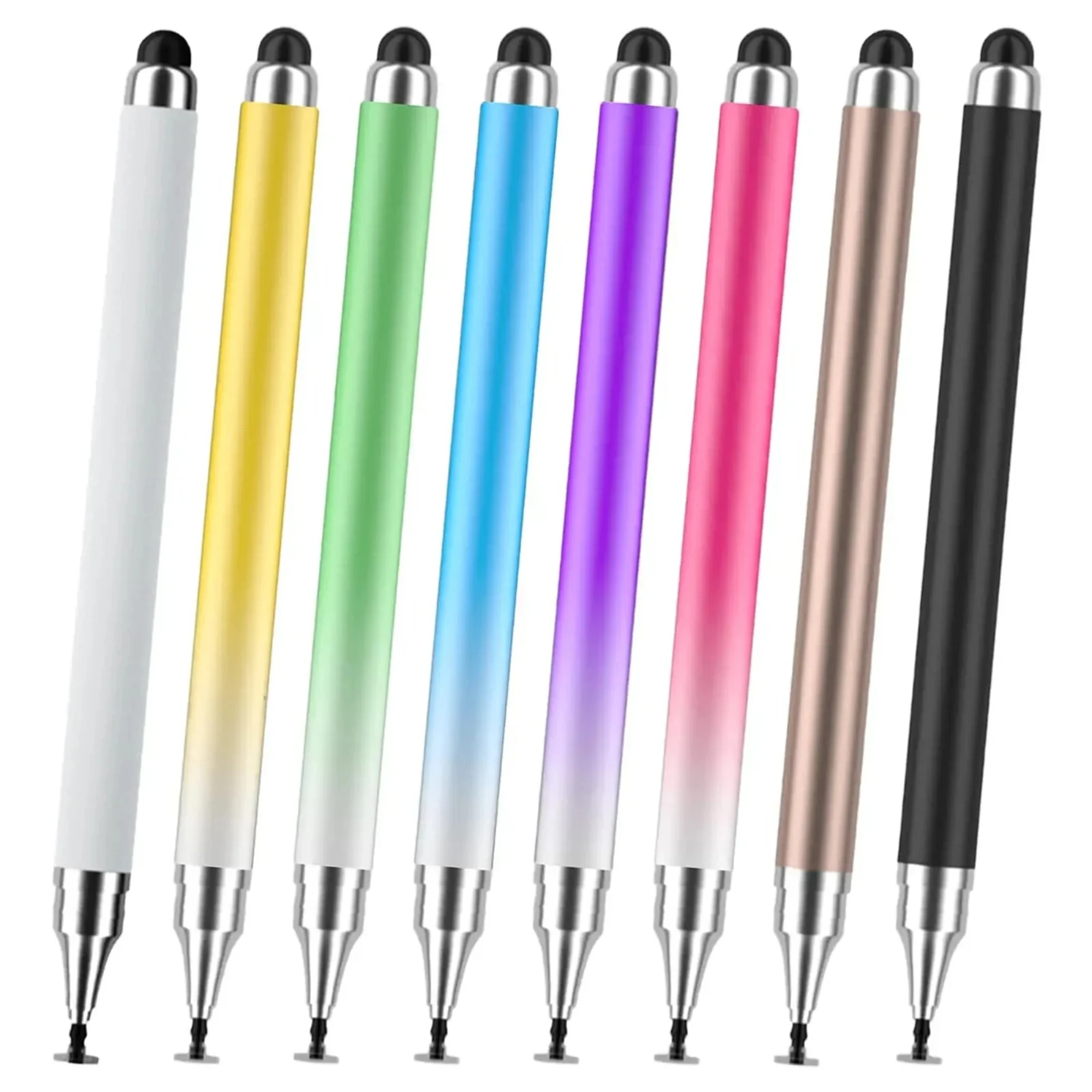 

100pcs 2-in-1 Stylus for iPad/iPhone - Universal High Precision Touch Screen Pen for All Tablets Wholesale