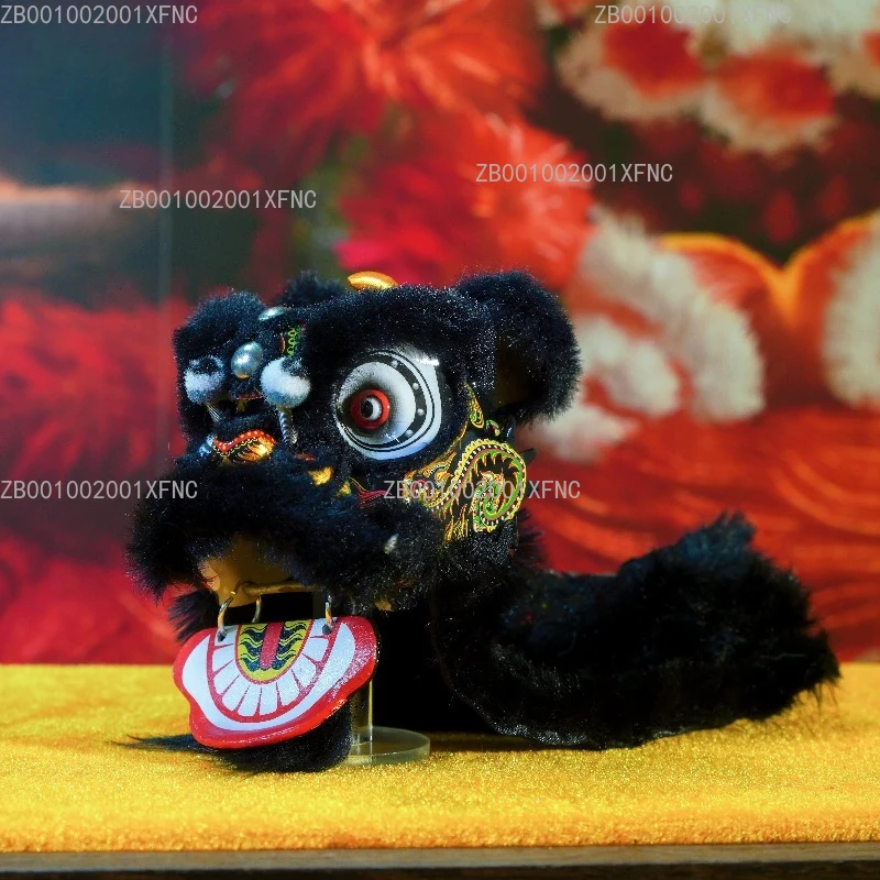 Creative Lion Dance Sculpture Desktop Ornament Home Decor Festival & Birthday Gift