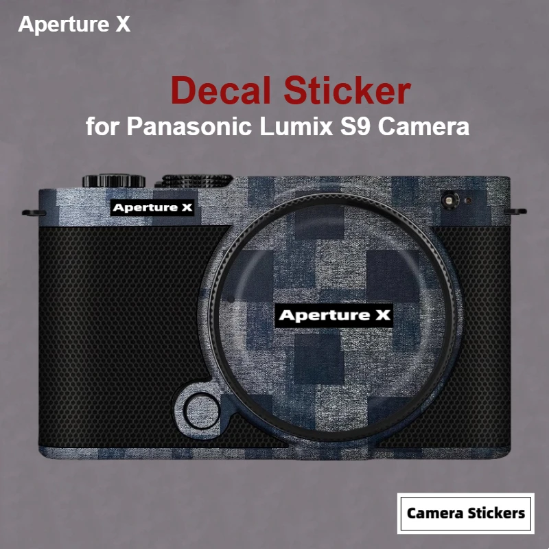 

Наклейка для камеры Lumix S9, защитная пленка s 9, для камеры Panasonic S9, наклейка премиум-класса, наклейка на кожу, чехол