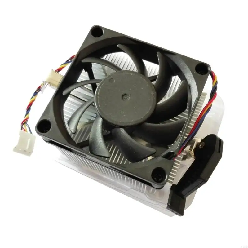 

N1HD Quiet 70mm CPU Air Cooler Fan for AMD AM3 AM4 Customizable PWM Radiator