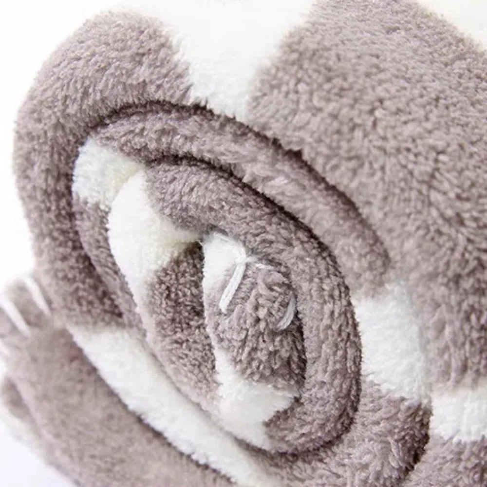 2pcs/set Cute Animal Blanket 75*100cm Flannel Newborn Sleeping Blanket Bunny Design Gift Sleep Blanket