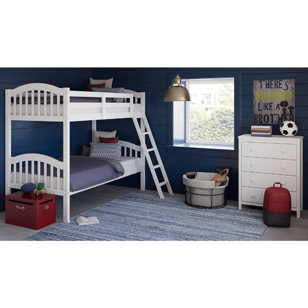 Bunk Bed, Converts to 2 individual twin beds