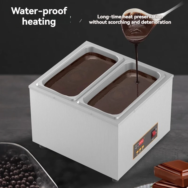 6Lx2 Chocolate Melting Furnace Baking Special Constant Temperature Holding Furnace Hot Melt Machine Pot