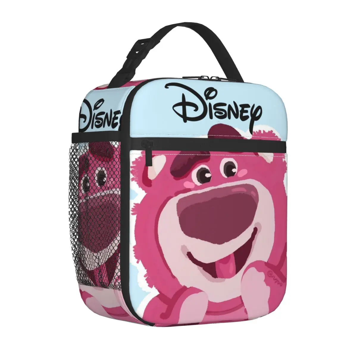 Outdoor Disney Wordmark Leakproof Insulated Portable Disney Toy Story Lotso Insulation Rice Bag Couple Picnic Storage