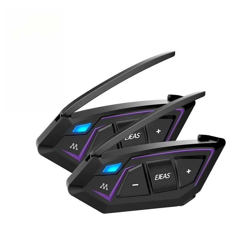 

EJEAS MS8 полнодуплексный Bluetooth-шлем для внутренней связи, новый стиль, сетчатый дизайн, материал ABS для удобной езды на мотоцикле