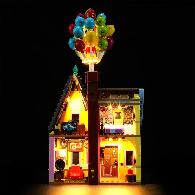 DIY LED Light Kit For LEGO 43217 UP HOUSE Block Model ( Only LED Light,Without Blocks Model)