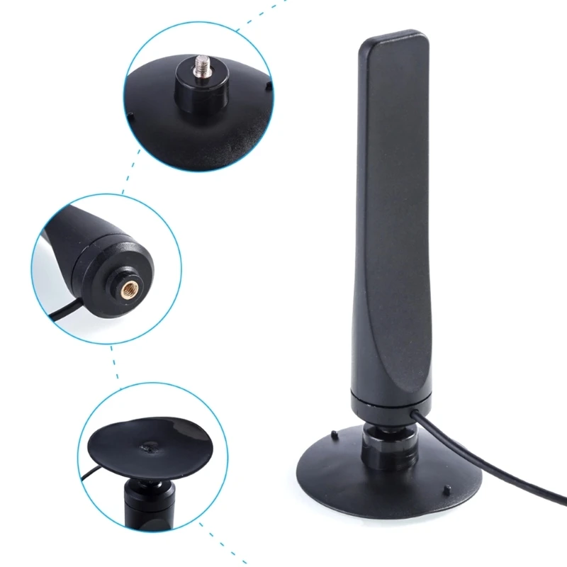 1080p HDTV용 디지털 HDTV 안테나 수신 손쉬운 설치 안정적인 베이스