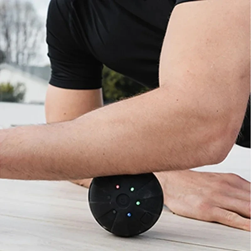 Popular Electric Massage Ball Roller Vibrations Yoga Peanut Ball Muscle Relaxation Mini Vibration Ball Massager