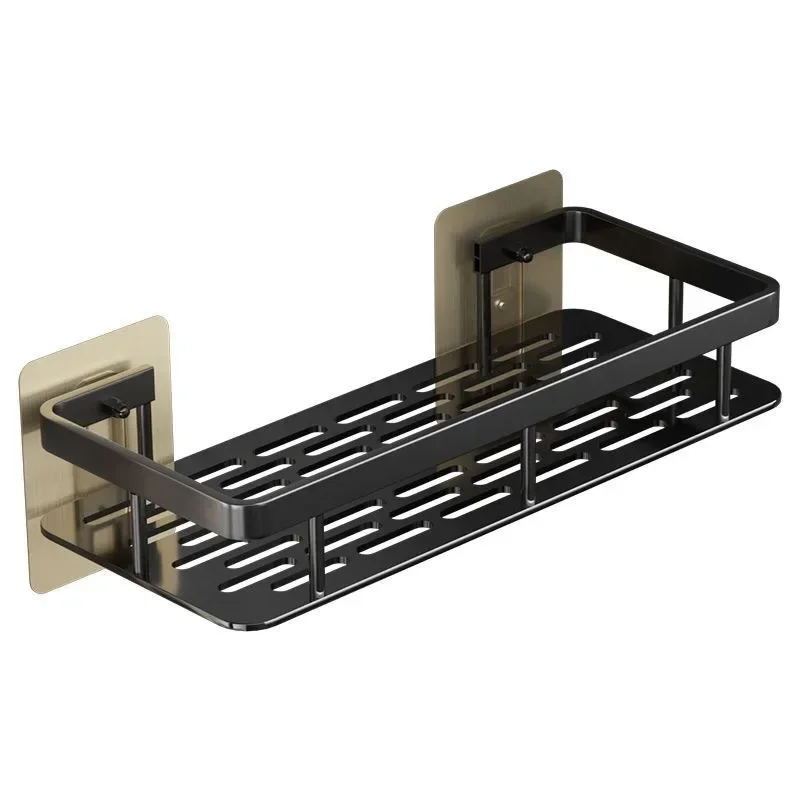 

No Punching Space Aluminum Bathroom Rack Toilet Toilet Bathroom Bathroom Storage Rack Wall Wall Hanging Toilet Corner