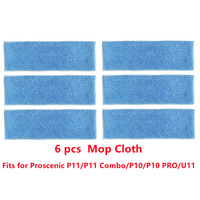 Mop Cloth For Proscenic P11/P11 Combo/P10/P10 PRO/U11 Handheld Vacuum Cleaner Accessories