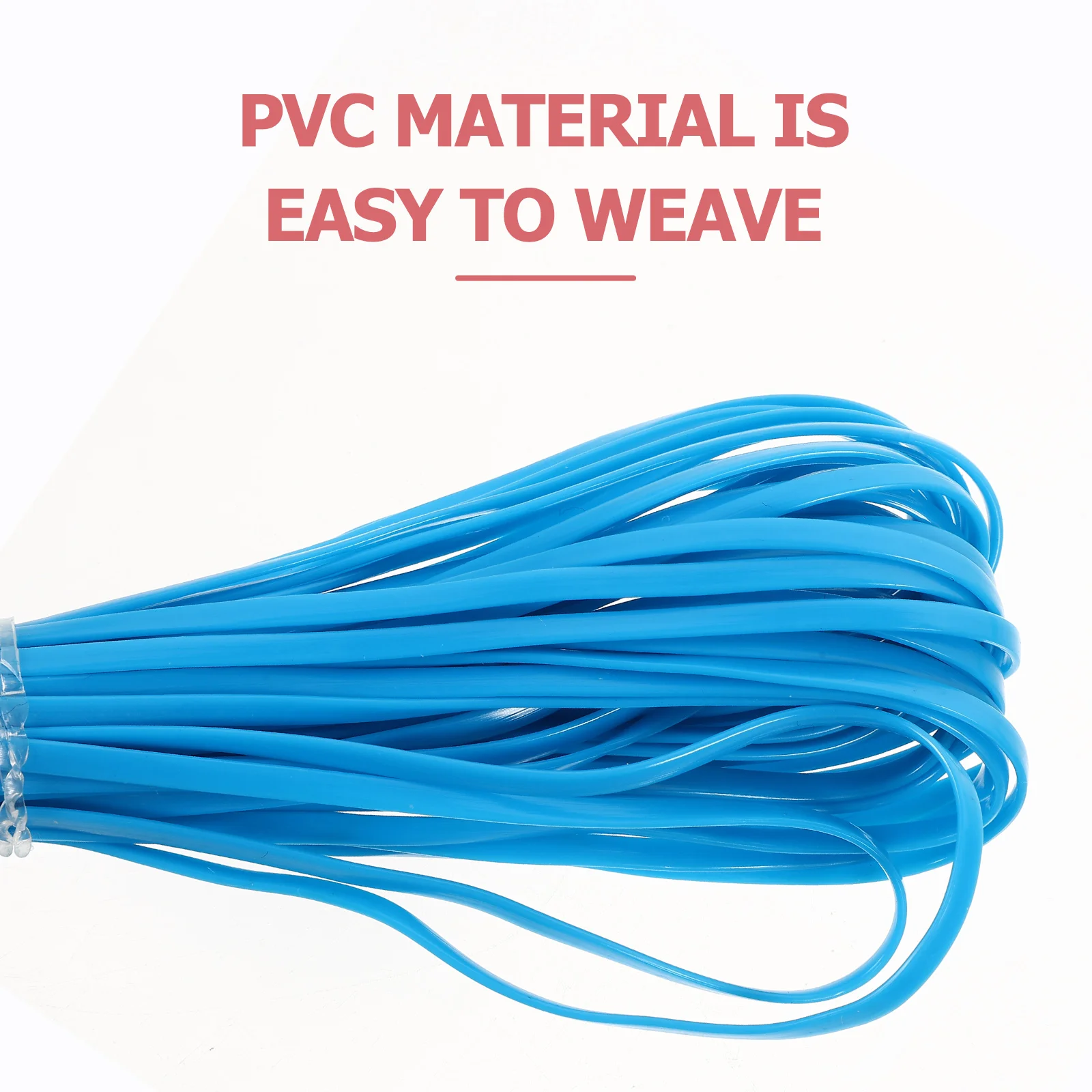 

16 Pcs Colorful Braided Rope PVC Cord Knitting Crafts Yarn for Bracelet Making DIY