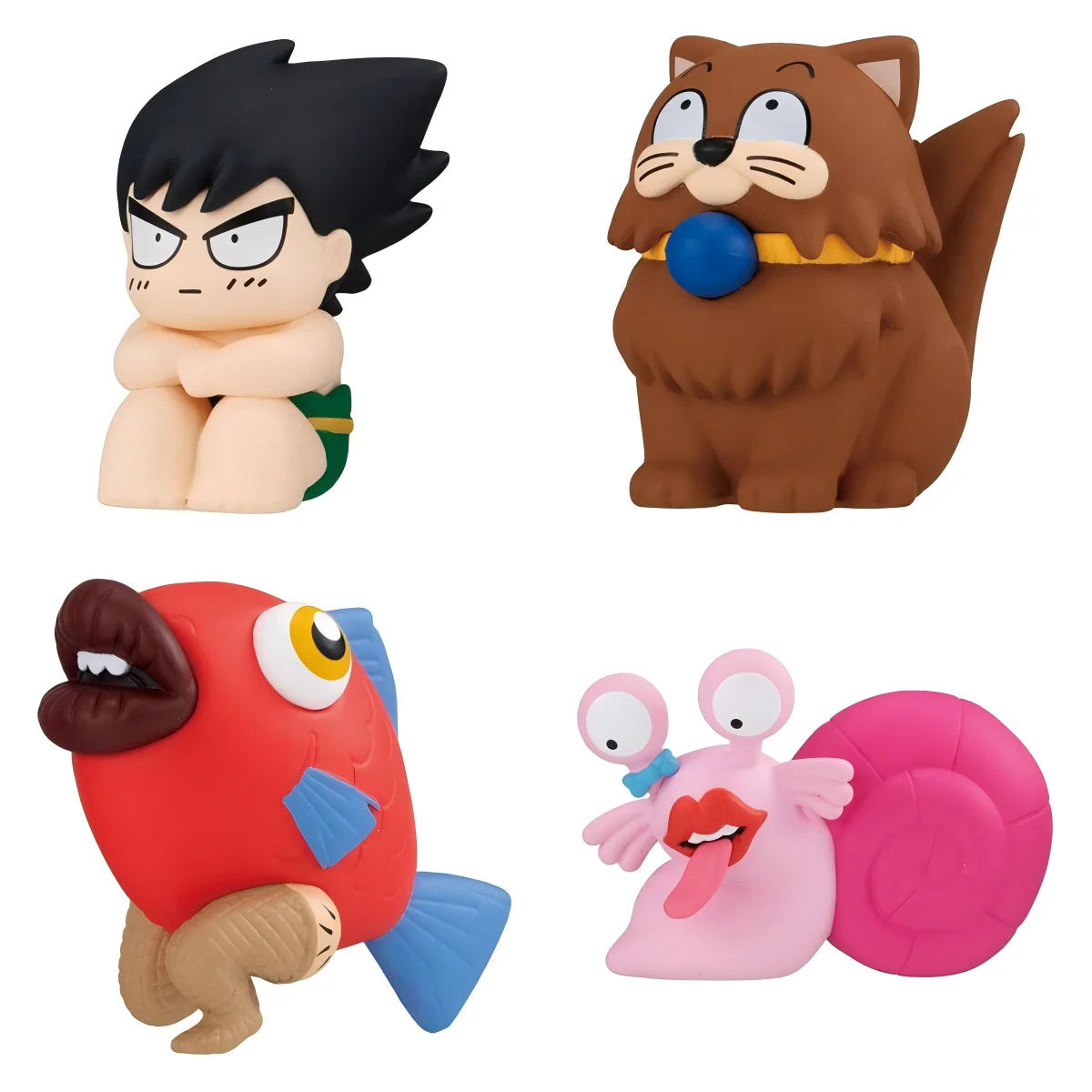 

Genuine Gacha Scale Model Sitting There Blankly and Waiting The Young Man From The South Qi Xiaoxie Action Figure Toys