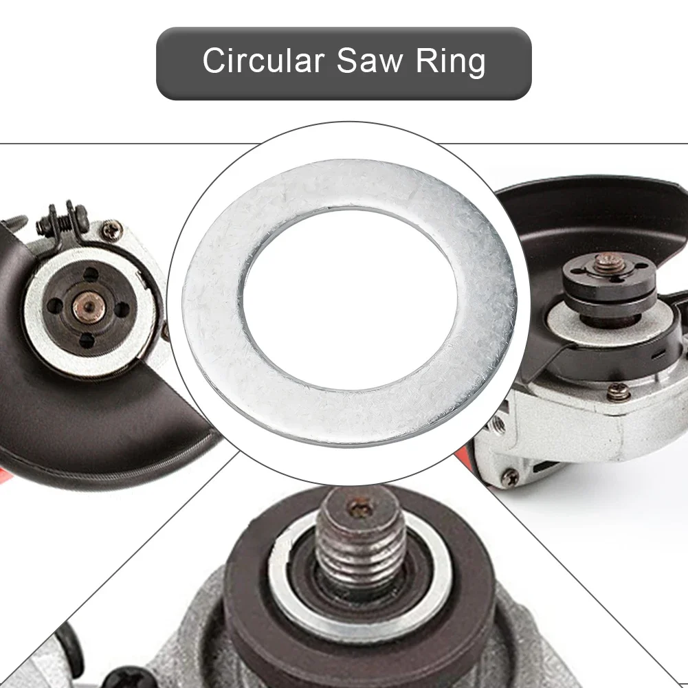 Imagem -06 - Circular Saw Blade Ring Reducing Rings Conversion Ring Cutting Disc Woodworking Tools Cutting Washer Adapt 16 mm 20 mm 22 mm 25.4 mm 30 mm 32 mm