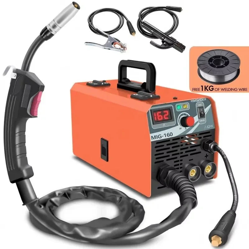 High Frequency MMA TIG MAG-216 Welder Manual Metal Arc  AC DC CO2 NO GAS Inverter Welding Machine