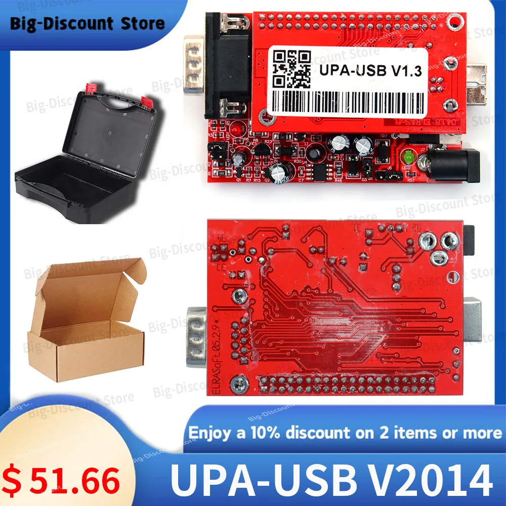 2024Hot selling  UPA Usb Programmer Diagnostic-tool UPA-USB ECU Programmer UPA USB V1.3  With Full Adapter Diagnostic Tool