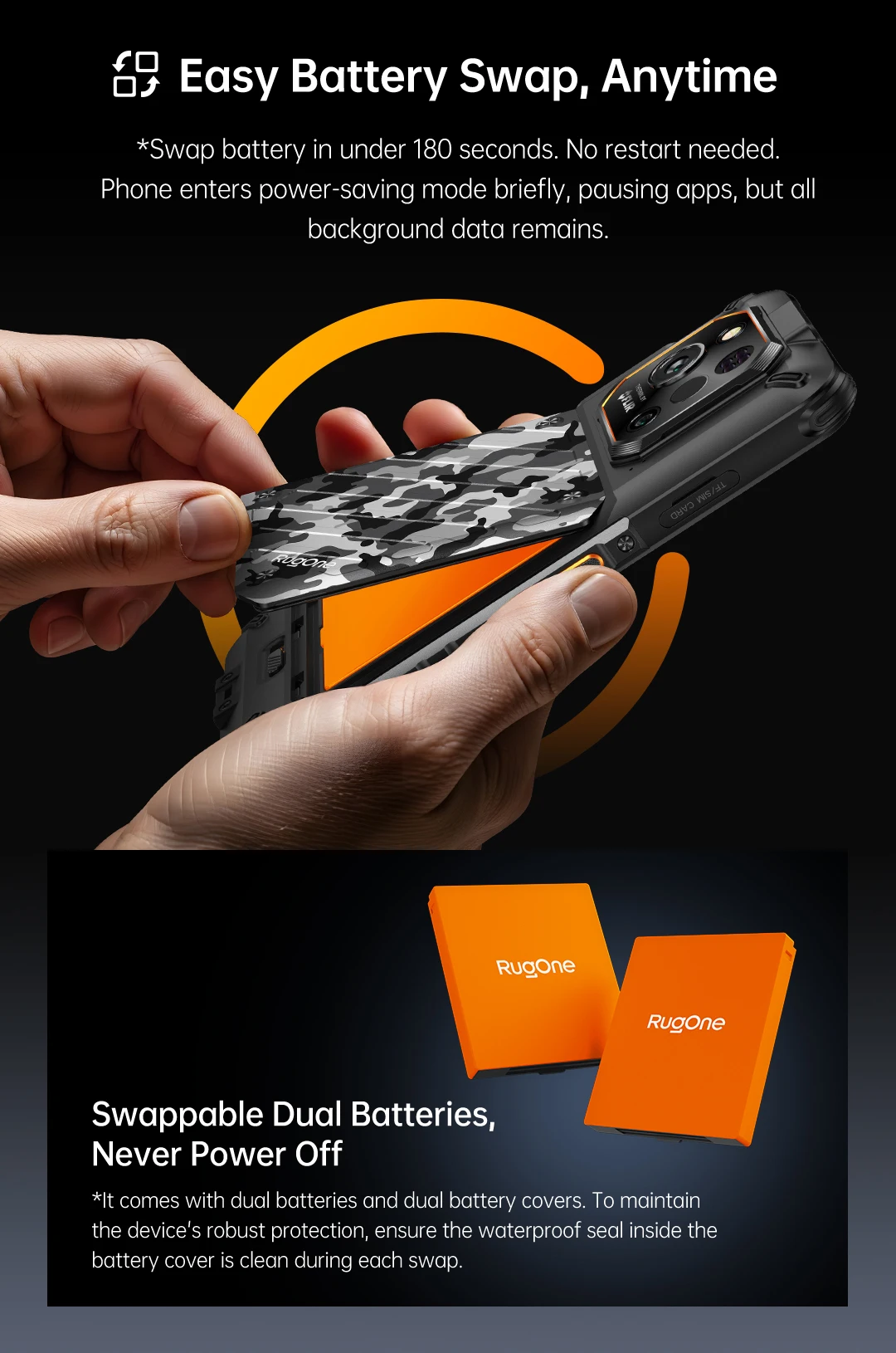 Ulefone RugOne Xever 7 Pro 5G Rugged Phone Thermal Imaging Android 15 Smartphone 512GB ROM 12GB RAM 120Hz AMOLED NFC 5500mAh