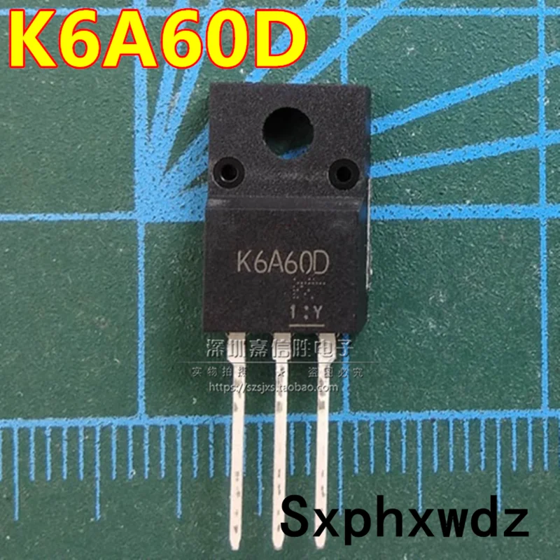 10PCS TK6A60D K6A60D 6A/600V TO220F neue original Power MOSFET transistor