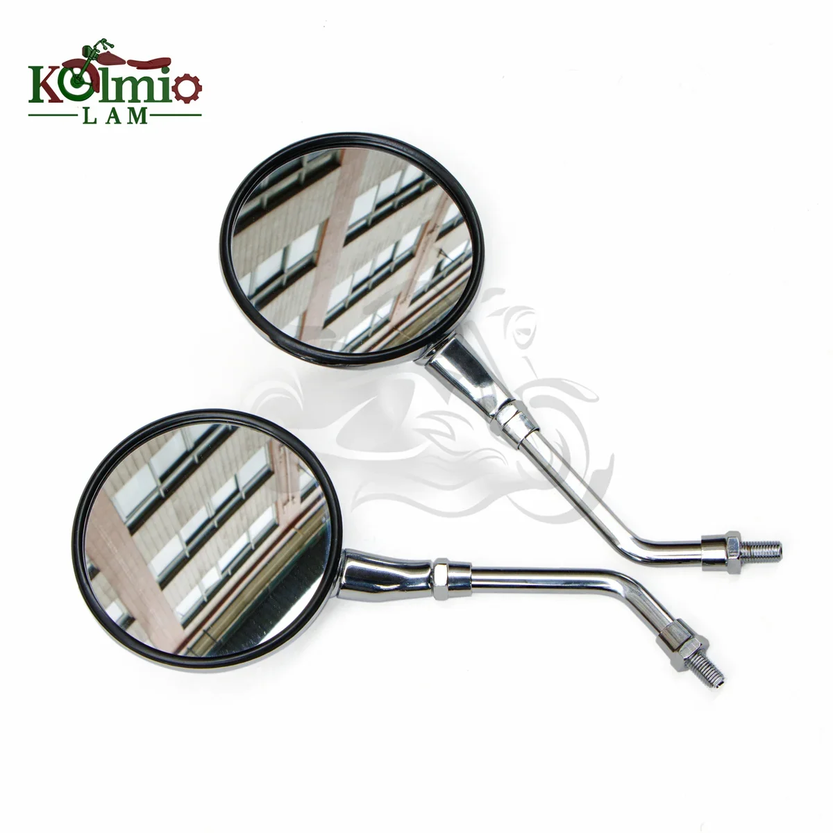 Fit for HONDA CB500 CB750 CB1100 CB1000 CB1300 Motorcycle Rear View Side Mirrors CB550 CB650 CB900 Rearview Round Mirror