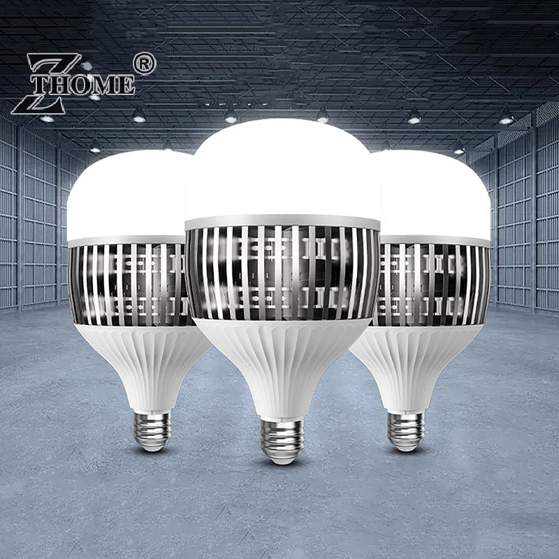 E27 Led Bulb 220v Lampara Led Light Bulbs High Power 100W Lighting For Home Industrial Garage Lamp