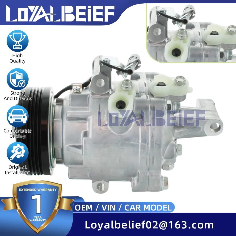 

QS70 AC Compressor For Suzuki swift Mitsubishi AKS200A205 AKS200A205A 9520168LA1 9520168LA2 9520068LA3 9520068LA0 9520068LA1