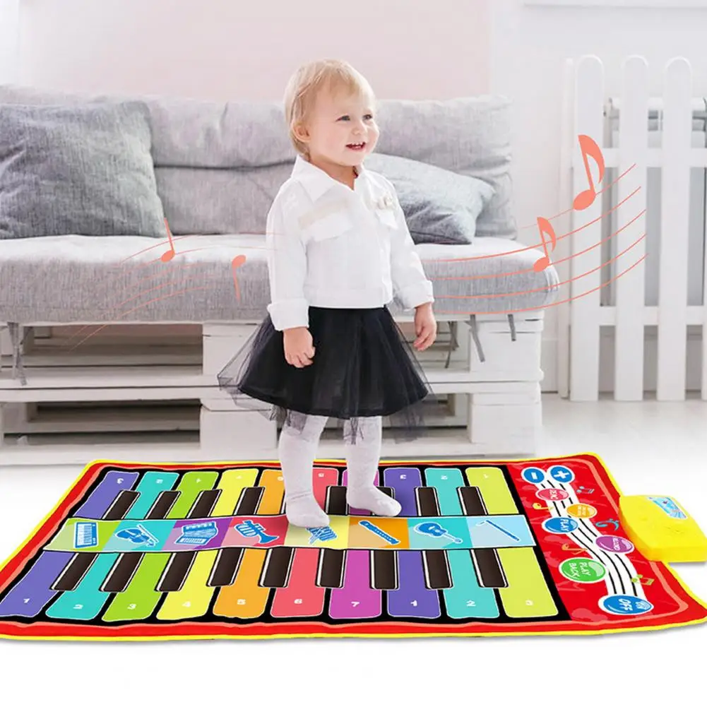 Hand And Feet Exercise Parent-child Interaction Baby Play Mats Musical Blanket for Indoor