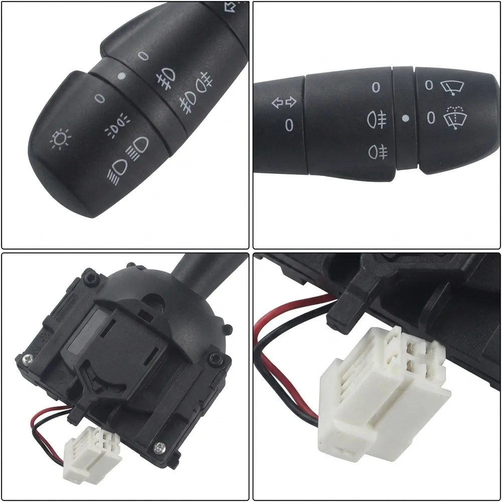 Signal Lamp Control Turn Indicator Switch Wear Resistant Build Integrated Signal for System Black Finish Design For Clio 4