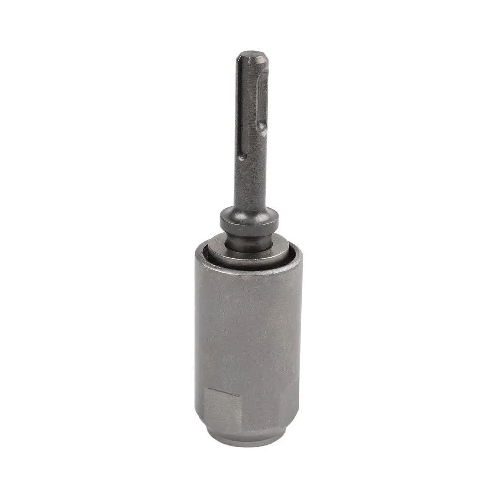 40CR Steel Adapter for SDS Plus Drills Enabling Use of Round Shank Drill Bits with Square Shank Hammer Drill Systems