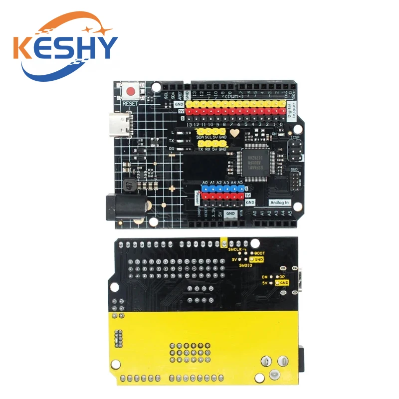 Placa de desarrollo UNO R4 Minima/WIFI tipo C USB ESP32-S3 WIFI Edition para controlador de aprendizaje de programación Arduino