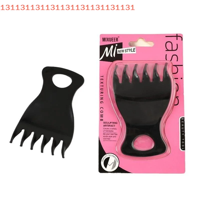 

2Pcs Professional Men's Hair Comb Wide Teeth Hairbrush Oil Fork Barber Comb Salon Hairdressing Accessories