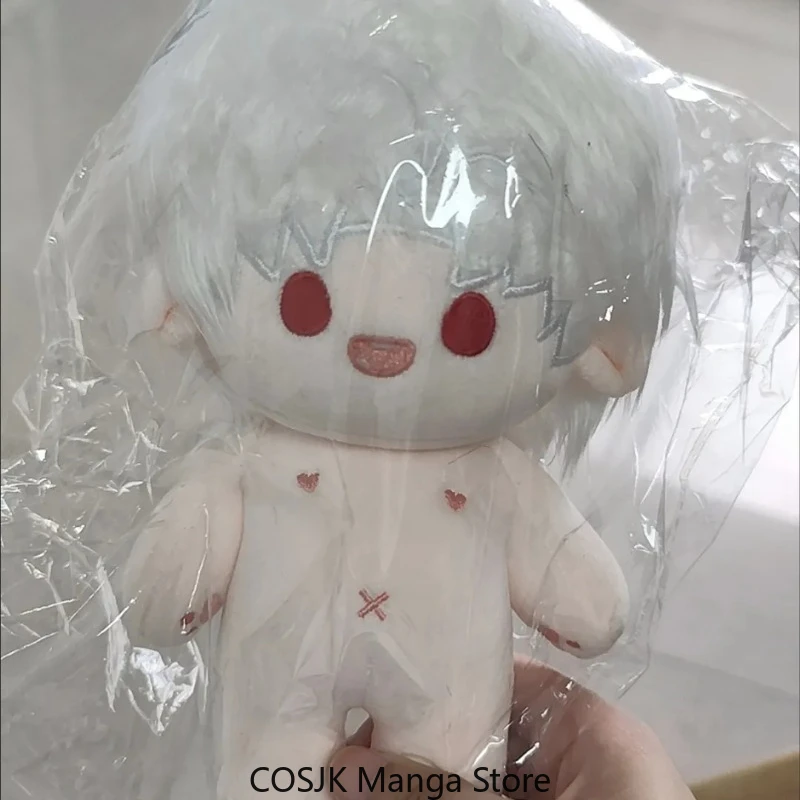

Love and Deepspace Sylus 20cm Cotton Figure Q Version Plush Pandent Cute Amine Game Stuffed Body Plushie Pillow Collection Gift
