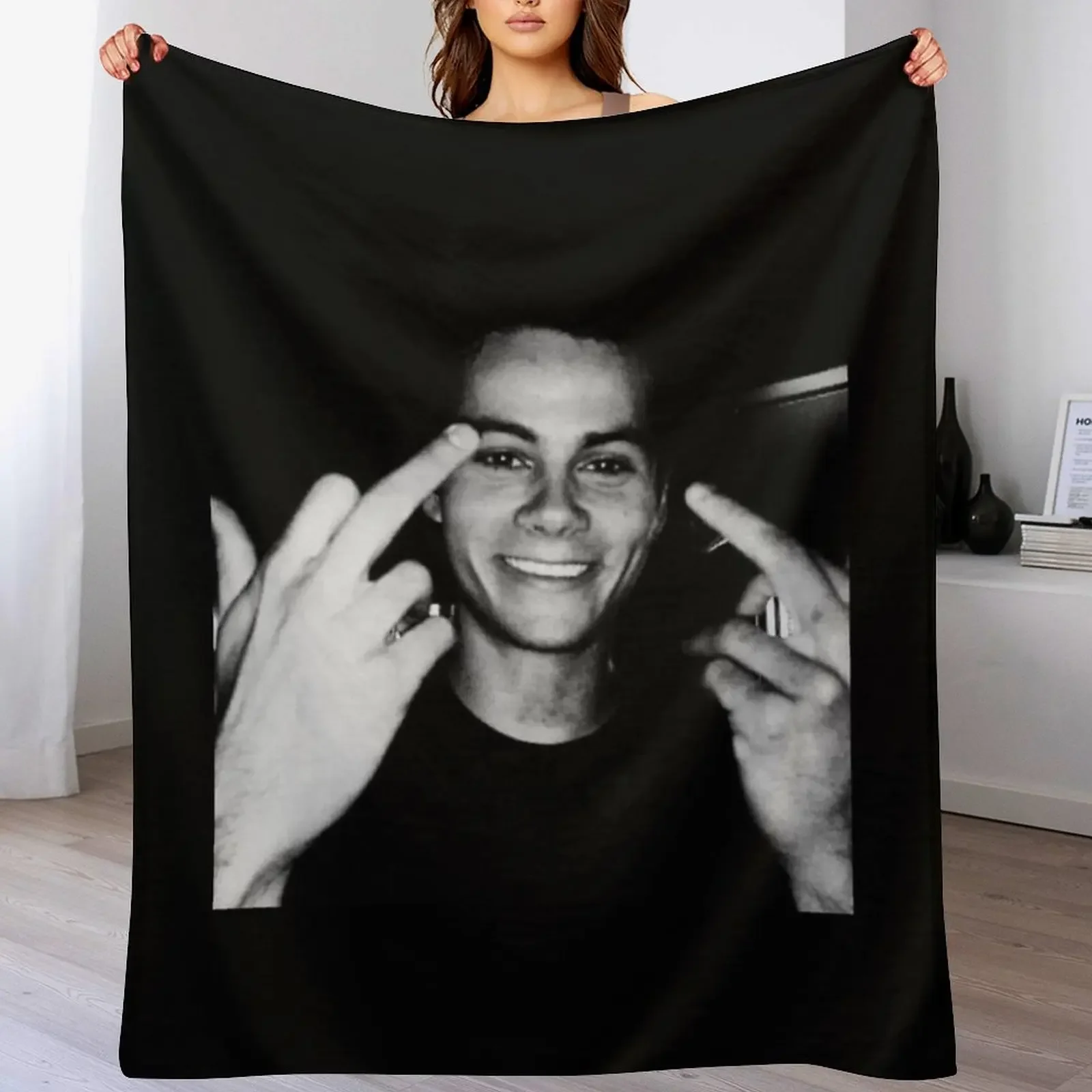 

Dylan Obrien Throw Blanket Multi-Purpose Cute Plaid Luxury Sofa Blankets