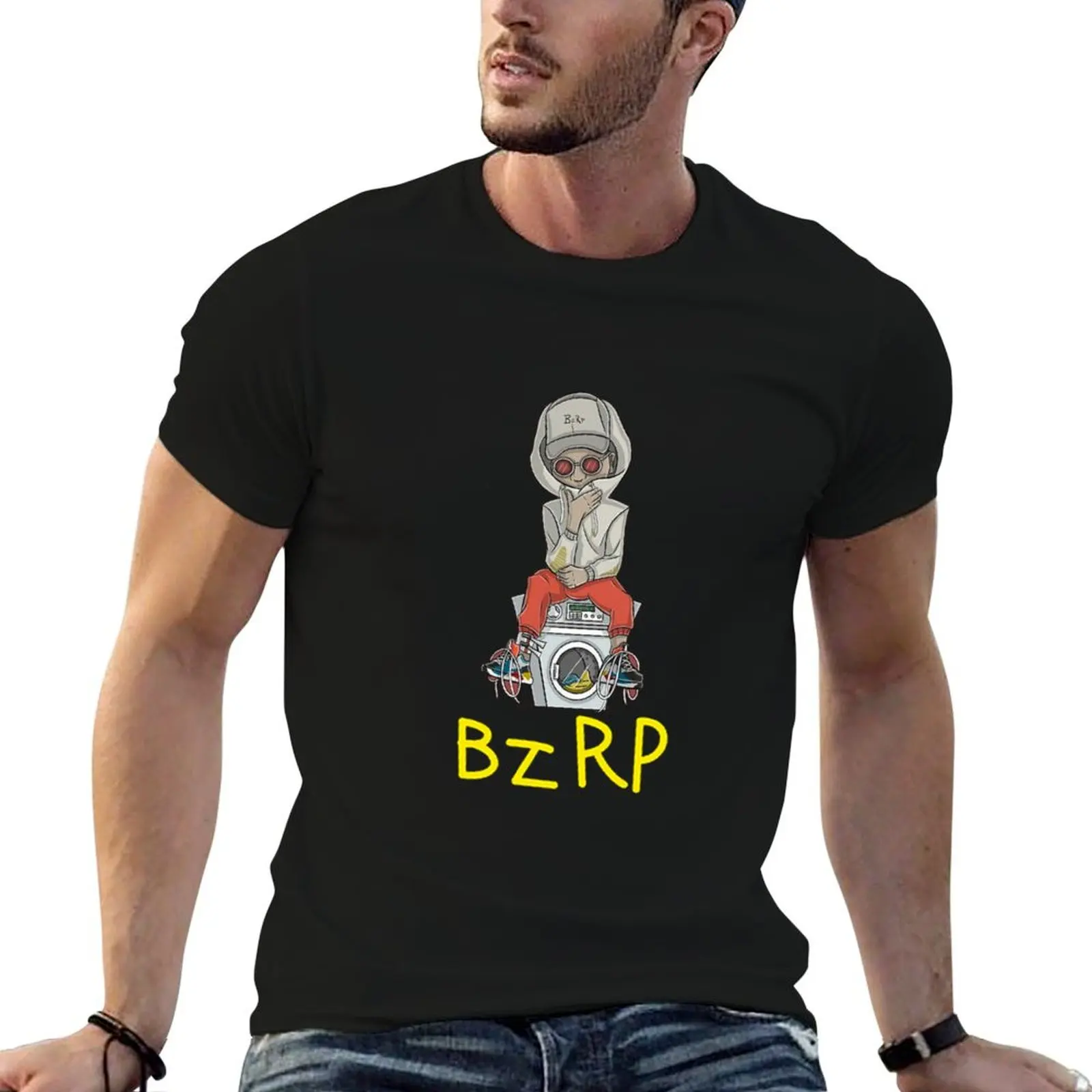

Bizarrap bzrp Gift idea for producer lovers T-Shirt t shirts for man cotton funny essential t shirt T-Shirt