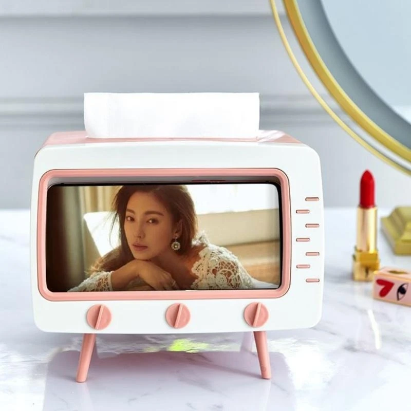 

Держатель коробки для ткани, творческий держатель сотовой связи с тканей