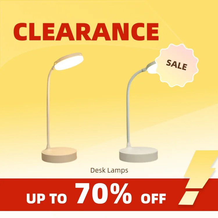 Clearance_Table Lamp USB Plug Rechargeable Desk Lamp Bed Reading Book Night Light LED  3 Modes Dimming Eye Protection Light Beds