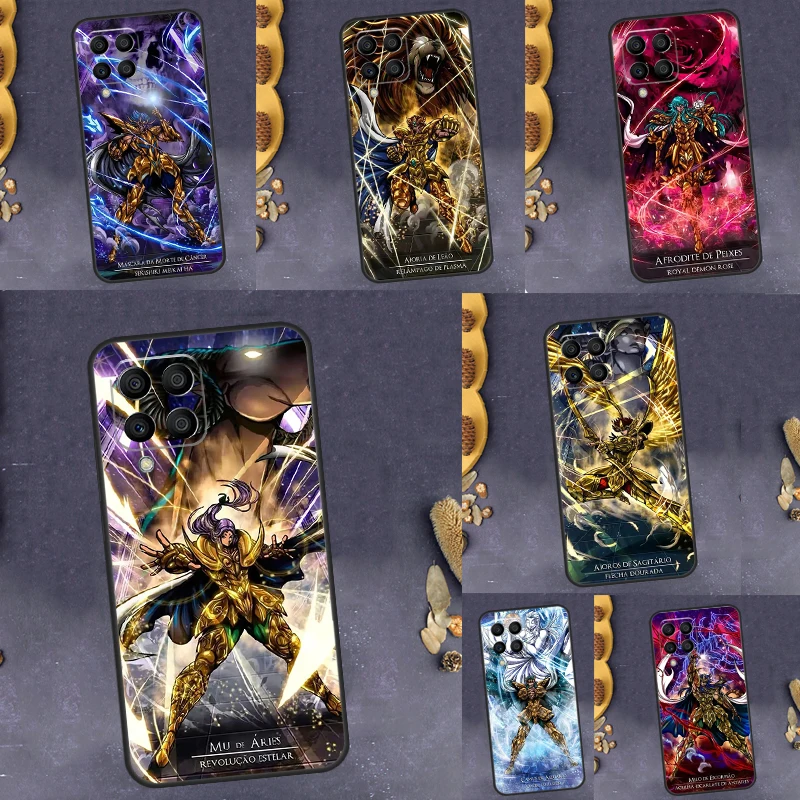 Saint Seiya Aiolos Camus Cover For Samsung Galaxy M54 M14 M13 M23 M33 M53 M11 M21 M31 M51 M31s M12 M22 M32 M52 Case