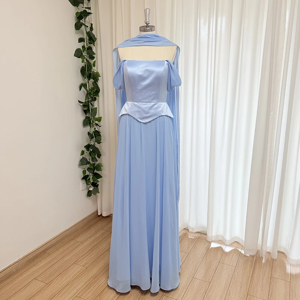 Elegante rosa fora do ombro chiffon vestido de noite a linha vestido longo para mulher 2025 formal baile de formatura festa de casamento dama de honra personalizado