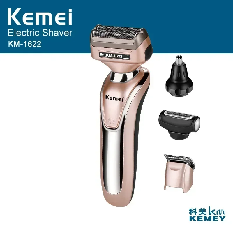 KEMEI KM-1622 Five in One Electric Multifunctional Nose Hair Clipper Shaver Hair Clipper