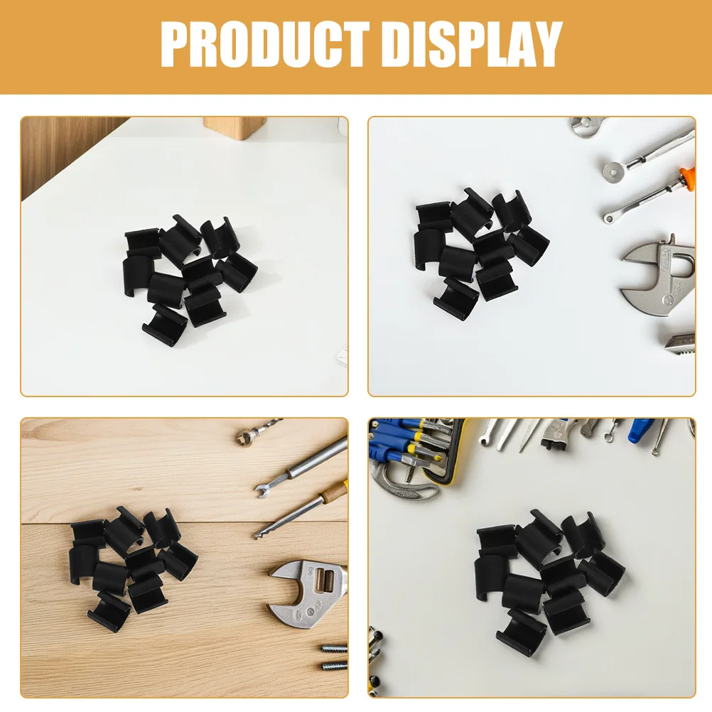 15 pçs clipes de pólo de agilidade de futebol braçadeiras de bandeira de jardim durável fácil uso funcionalidade versátil fixação confiável interior ao ar livre