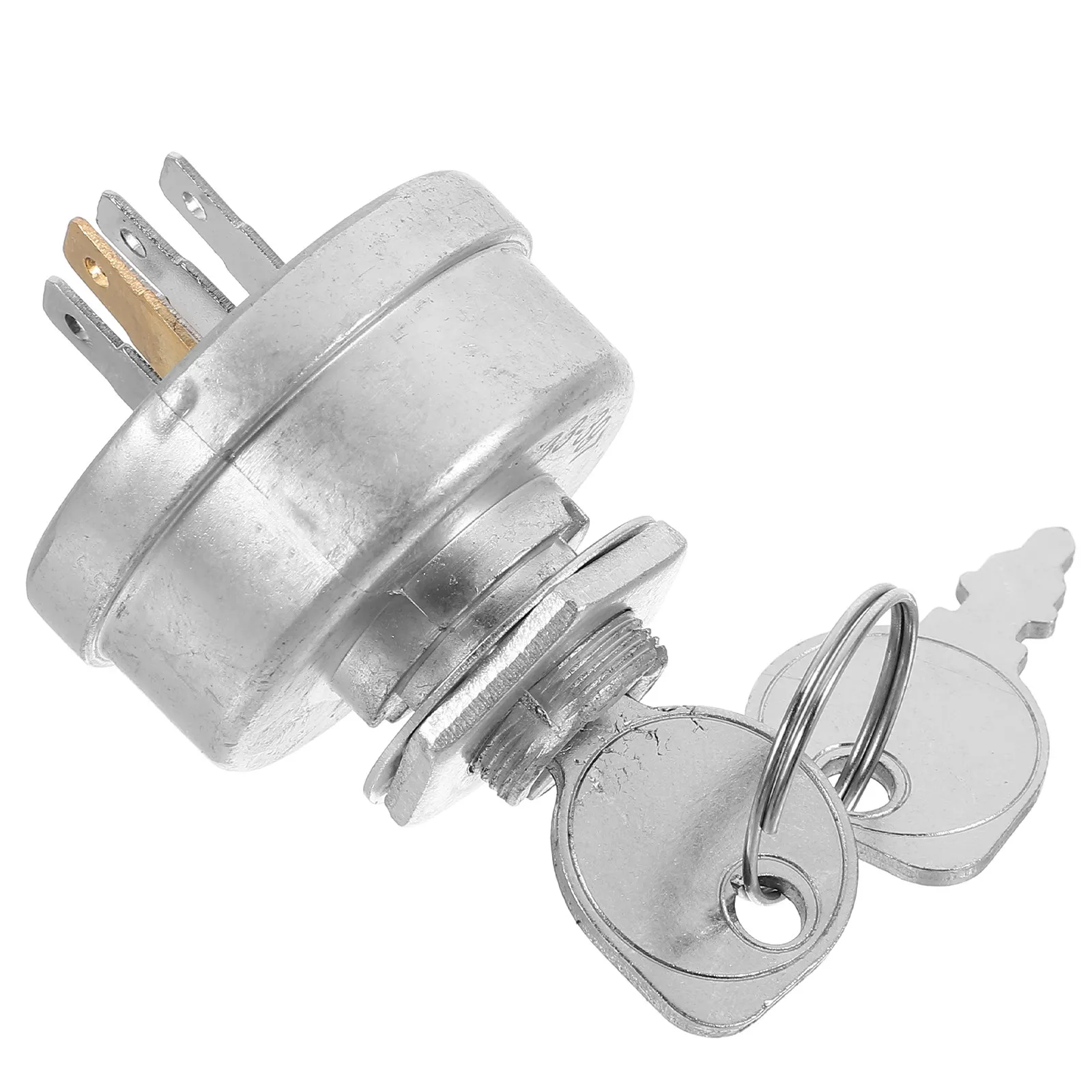 

Ignition Start Switch Compatible for Kubota 430 Zinc Alloy Shell Copper Inserts Replacement Ignition Key Switch Stable