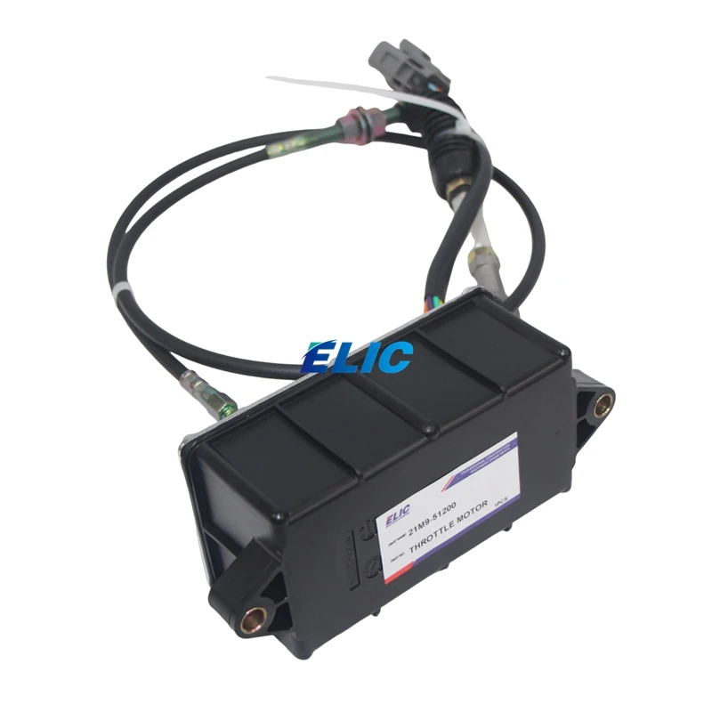 Elic Excavator Stepping Throttle Motor 21M9-51100 21M9-51200 for  R60W-9S Replacement