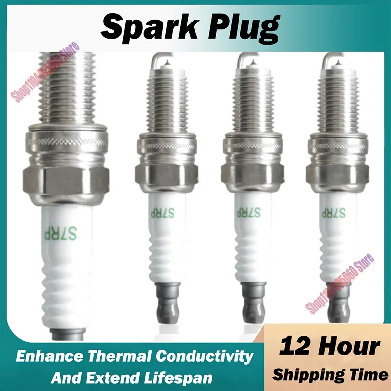 

Spark Plug For BAOJUN 510 630 CHEVROLET AVEO MONZA CRUZE J300 SPARK M300 DFSK K01 C32 V21 V22 1.2L Suzuki Alto Swift Accessories