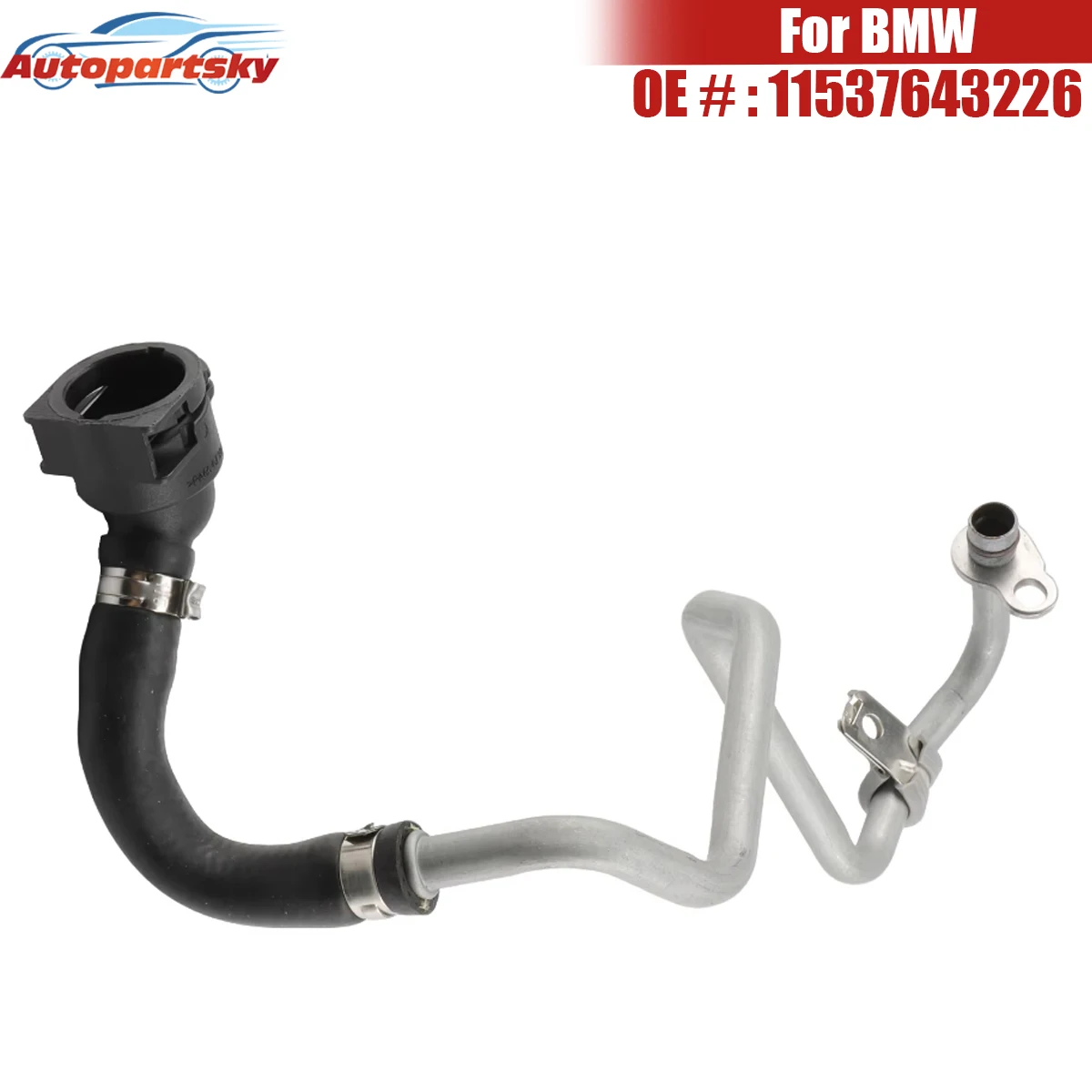 

Auto Parts Turbocharger Coolant Return Line Pipe Hose 11537643226 667142 For BMW 230I 330I 430I 530I X3 2018-2019 X4 Accessories