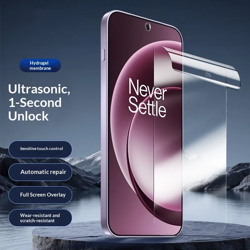 

3-1 шт., полное покрытие, передняя матовая гидрогелевая пленка для OnePlus 15, прозрачная мягкая защитная пленка из ТПУ для OnePlus 15, а не стекло