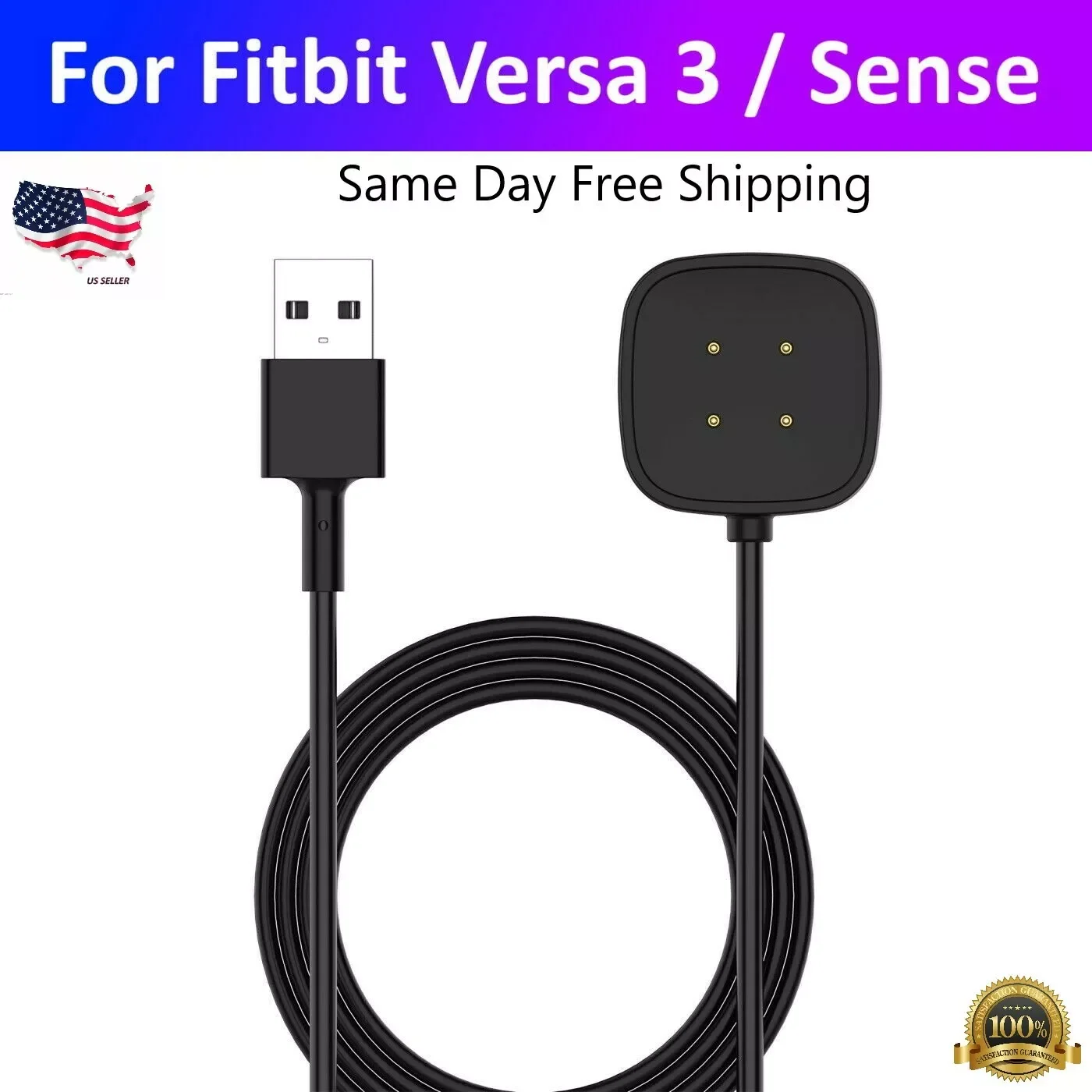 

USB Charging Dock Station 3ft /1ft Cable Cord Charger for Versa 3 / Sense Waterproof backpack women Bolsos de hombro Soccer bag