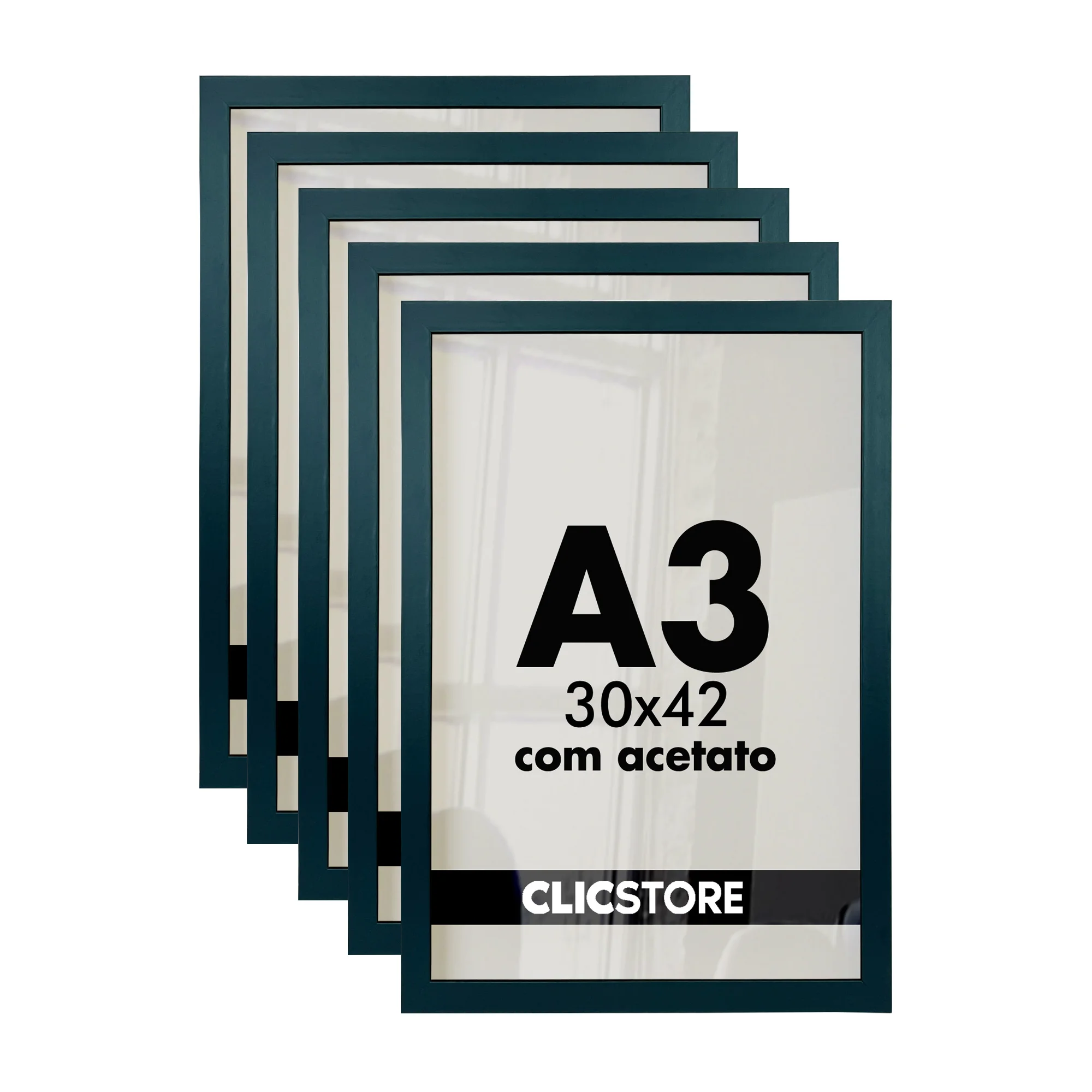 Kit 05 A3 30x42cm Frames With Acetate and Frames For Frames Certified Diplomas Photos