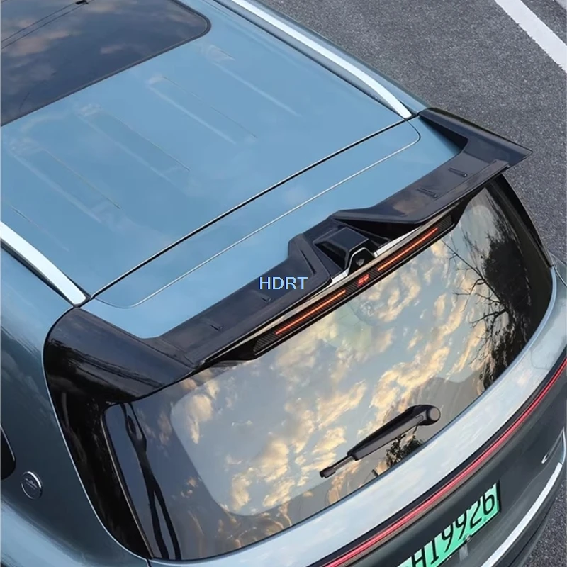 For Chery Jetour L7 Plus/X70L/Soueast S08 2025 + Car Style Rear Trunk Roof Spoiler Plate Fixed Wind Tail Wing Cover Accessories