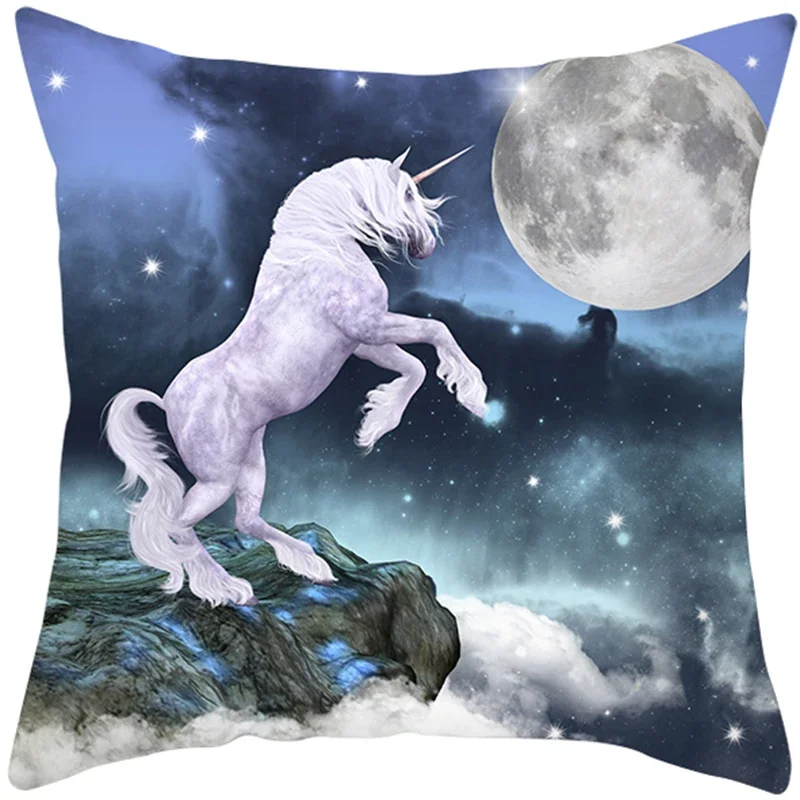 Explosive Home Decor Products Peach Skin Pillowcase Customized Animal Cushion Cover Office Waist Pillow Case