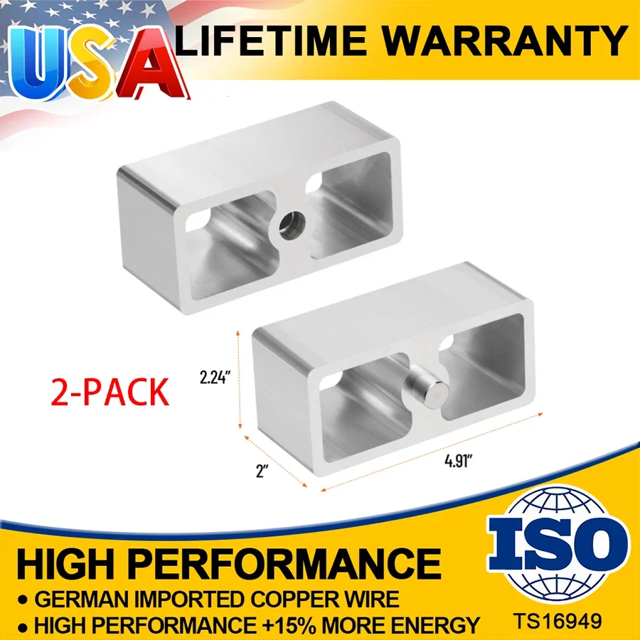 

Универсальный комплект блоков для занижения подвески из алюминиевого сплава для регулировки высоты автомобиля на 2 дюйма