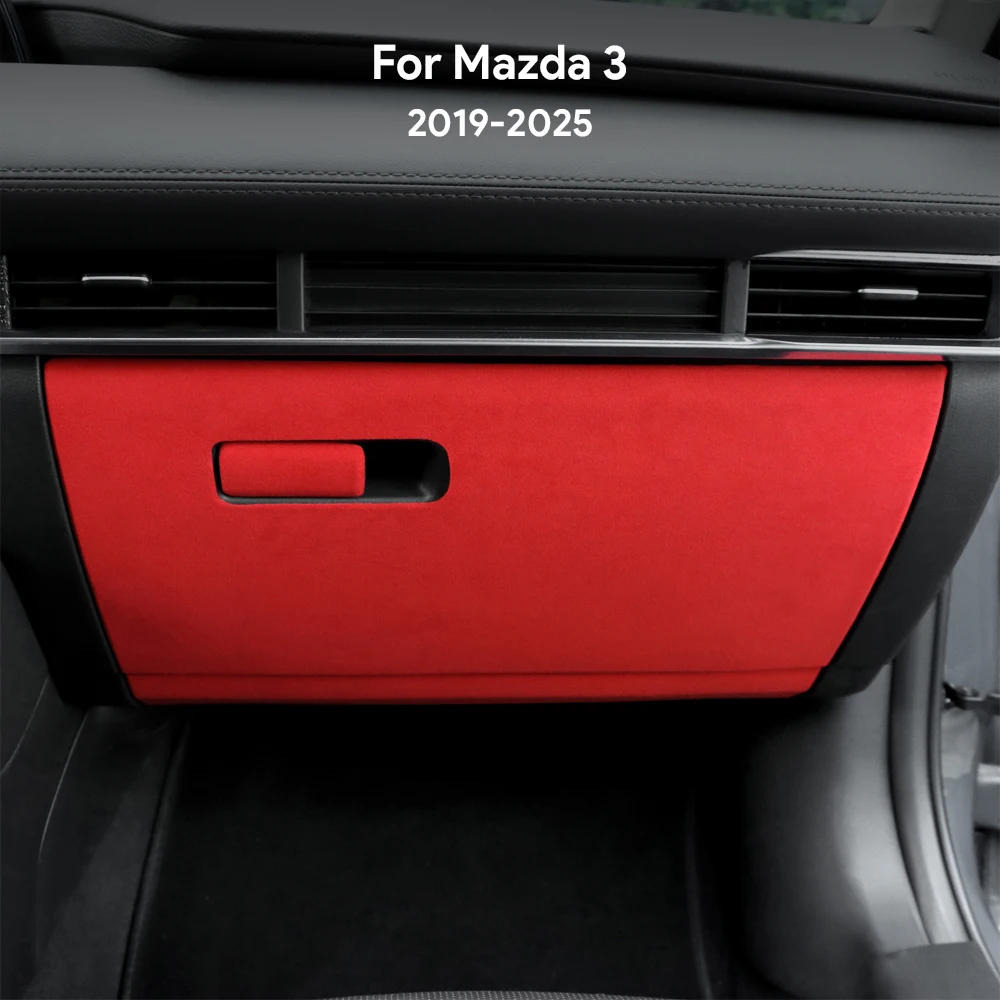 

Верхняя замшевая наклейка с левым рулем и правым рулем для Mazda 3 Axela BP 2019 2020 2021 2022 2023 2024 2025 Автомобильный блок второго пилота с защитой от ударов